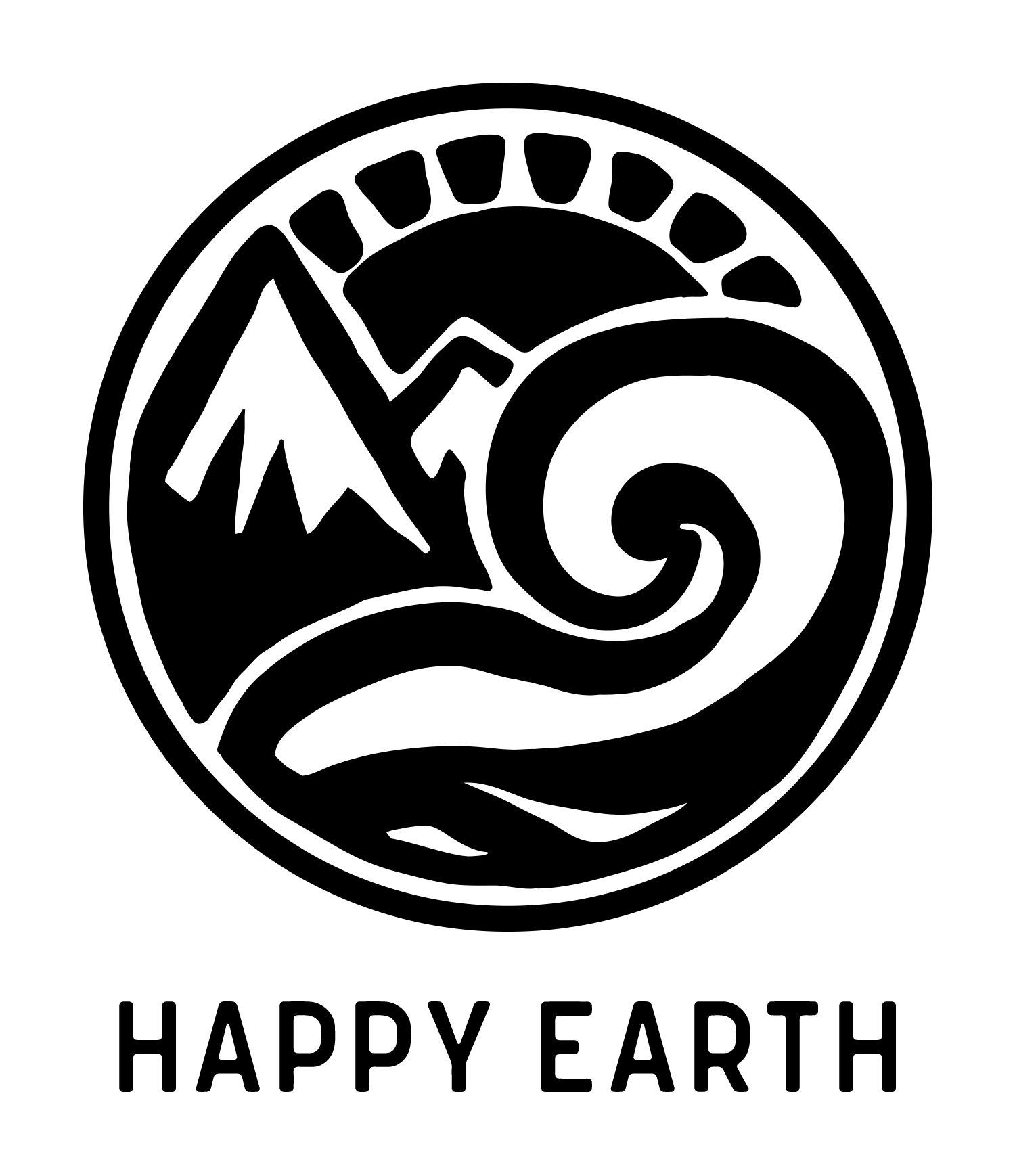 Happy Earth Logo